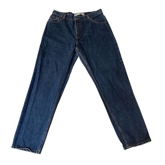 Levi's 550 Women’s Relaxed Tapered Jeans Blue 14 Denim 5-Pocket - Picture 2 of 5